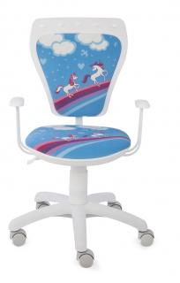 Krzesło dziecięce Ministyle White Pony z kucykiem