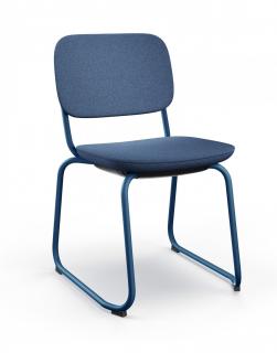 Krzesło konferencyjne tapicerowane Normo 500V