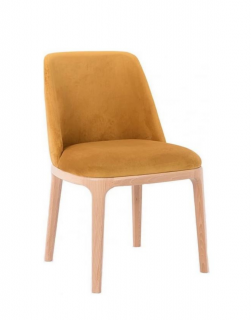 Krzesło Lulu, krzesło vintage, krzesło tapicerowane
