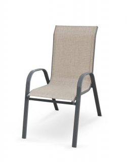 Krzesło ogrodowe Mosler - balkonowe i na taras. Odporne na warunki atmosferyczne
