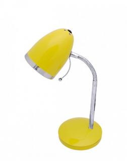 Lampa biurkowa K-MT_200 Kajtek - żółta, do biura, do pokoju dziecka