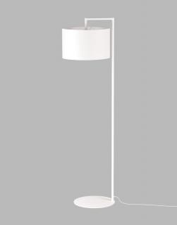 Lampa podłogowa K-4333 Simone White, biała, minimalistyczna