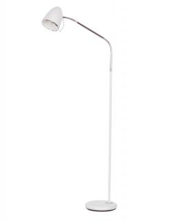 Lampa podłogowa K-MT-201 Kajtek I, biała, regulowana, loftowa, do salonu, dziecięca