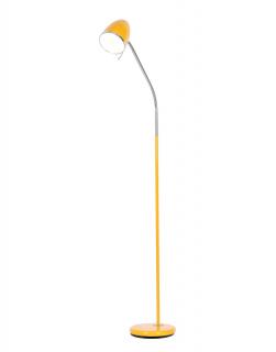 Lampa podłogowa K-MT-201 Kajtek I, żółta, regulowana, loftowa, do salonu, dziecięca