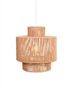 Lampa wisząca boho Labriz P0586, plecionka, pleciona trawa