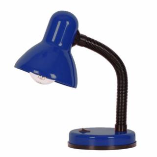 Lampka biurkowa dla ucznia K-MT-203 Cariba, lampka młodzieżowa, niebieska
