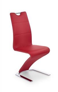 Nowoczesne krzesła do salonu K188- czerwone