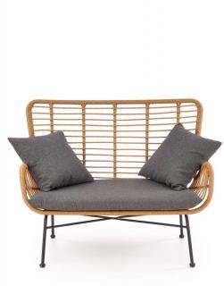 Sofa ogrodowa Ikaro XL, meble ogrodowe, ławka, kanapa na taras i balkon