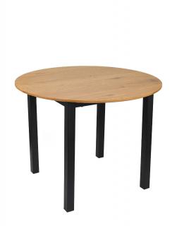 Stół do jadalni Fado, okrągły, drewniany