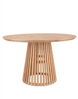 Stół okrągły Verona, do jadalni, salonu, designerski, drewniany