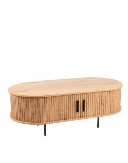 Stolik kawowy Loftwood (4806), dziki dąb, lamele
