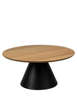 Stolik kawowy Soli (23305), dąb, 85 cm, do salonu, nowoczesny