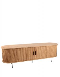 Szafka RTV Loftwood (319), dziki dąb, 180 cm, do salonu