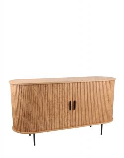 Szeroka komoda Loftwood (4802), dziki dąb, 140 cm, lamele