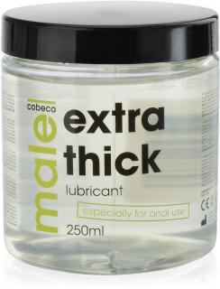 MALE EXTRA THICK LUBRICANT 250ml – SUPER GĘSTY, NAWILŻAJĄCY KREM ANALNY - SSD 654140