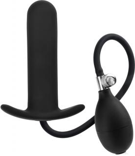 Pompowane dildo analne lub waginalne dmuchany korek plug z uchwytem - 70821122