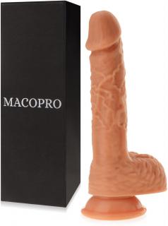 Sztuczny penis jak prawdziwy żylaste dildo 21 cm - 73341418