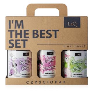 Wegański zestaw żeli pod prysznic dla kobiet BEAUTY  CUTIE 3x500 ml - 78464265