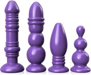 ZESTAW ANALNYCH DILDO KORKI I PLUGI DO PIESZCZOT ANUSA - 76531120