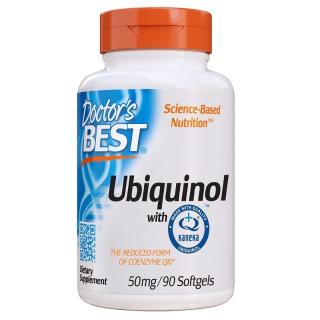 DOCTOR'S BEST Ubiquinol with Kaneka’s QH® 50 mg 90 caps.
