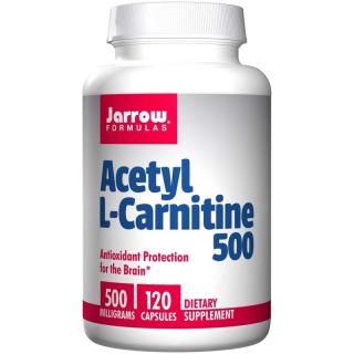 JARROW FORMULAS Acetyl L-Carnitine 500 mg 120 veg caps.