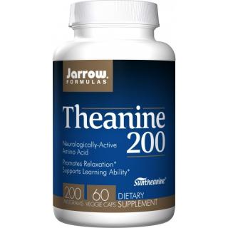 JARROW FORMULAS Theanine 200 mg 60 veg caps.