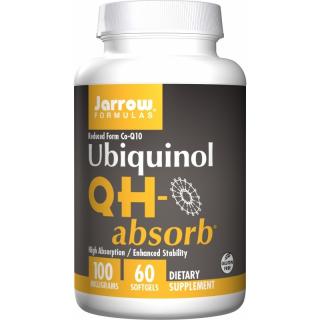 JARROW FORMULAS Ubiquinol QH-absorb 100 mg 60 softgels