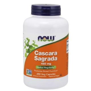 NOW FOODS Cascara Sagrada 450 mg 250 caps.