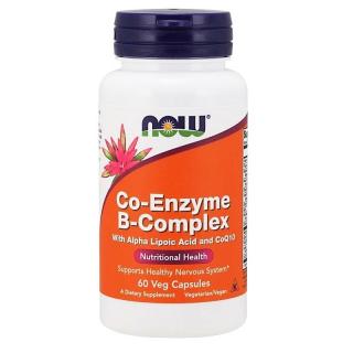 NOW FOODS Co-Enzyme B-Complex 60 veg caps.