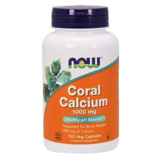 NOW FOODS Coral Calcium 1000 mg 100 veg caps.