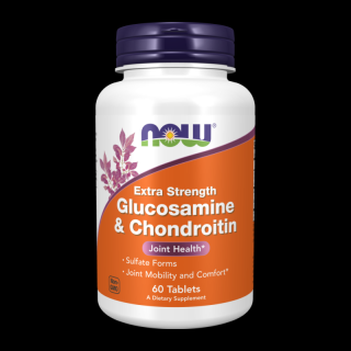 NOW FOODS Glucosamine  Chondroitin 60 tabs.