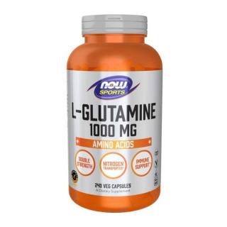NOW FOODS Glutamina 1000 mg 240 caps.