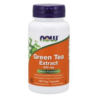 NOW FOODS Green Tea Extract 400 mg 100 caps.