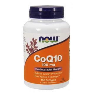 NOW FOODS Koenzym Q10 100 mg 150 softgels