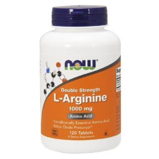 NOW FOODS L-Arginine 1000 mg 120 tabs.