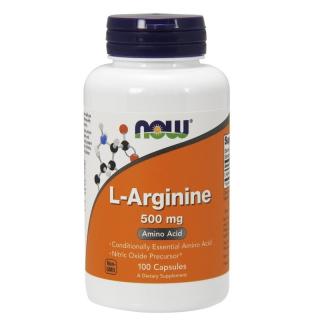 NOW FOODS L-Arginine 500 mg 100 caps.