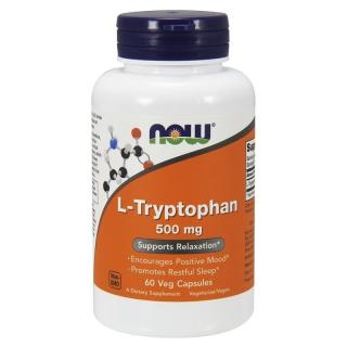 NOW FOODS L-Tryptofan 500 mg 60 veg caps.