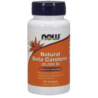 NOW FOODS Natural Beta Carotene 90 caps.