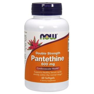 NOW FOODS Pantethine 600 mg 60 softgels