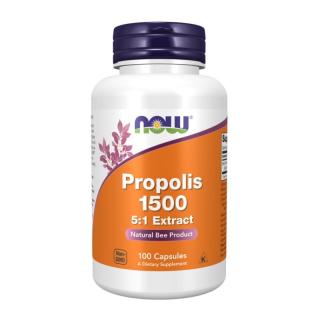 NOW FOODS Propolis 1500 mg 100 veg caps.