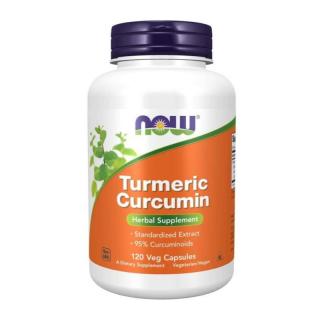 NOW FOODS Turmeric Curcumin 120 veg caps.