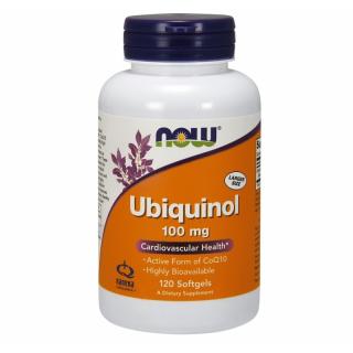 NOW FOODS Ubiquinol 100 mg 120 softgels