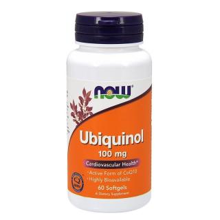 NOW FOODS Ubiquinol 100 mg 60 softgels