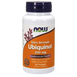 NOW FOODS Ubiquinol 200 mg 60 softgels