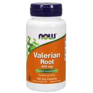 NOW FOODS Waleriana 500 mg 100 veg caps.