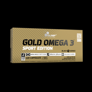 OLIMP Gold Omega 3 120 caps. SPORT EDITION