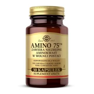 SOLGAR Amino 75 (wolna forma) 30 caps.
