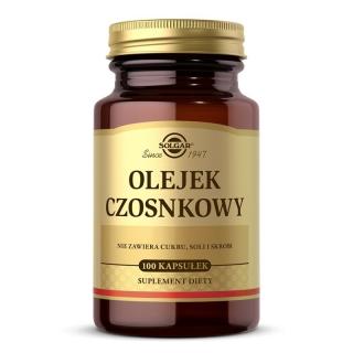 SOLGAR Olejek Czosnkowy 100 caps.