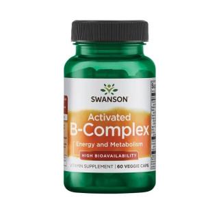 SWANSON Activated B-Complex 60 veg caps.