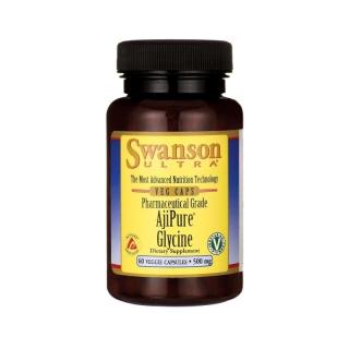 SWANSON AjiPure Glicyna 500 mg 60 caps.